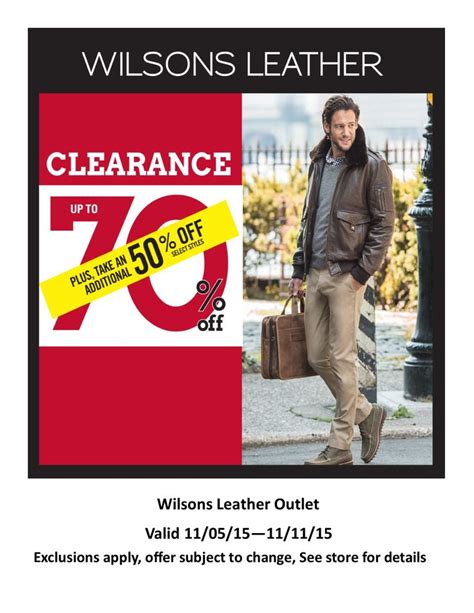 wilsons leather|wilson leather clearance.